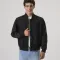 All Black Lightweight Letterman Jacket