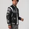 Welcome To New York Online Exclusive All Leather Letterman Jacket