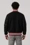 Cincinnati Bearcats Black Wool & Black Leather Varsity Jacket