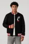 Cincinnati Bearcats Black Wool & Black Leather Varsity Jacket
