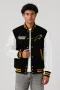 VCU Rams Black & White Varsity Jacket