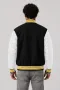 Missouri Tigers Black Wool & Bright White Leather Varsity Jacket
