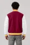 Arizona State Sun Devils Maroon Wool & Bright White Leather Varsity Jacket