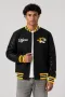 Missouri Tigers Black Wool & Black Leather Varsity Jacket
