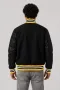 Missouri Tigers Black Wool & Black Leather Varsity Jacket