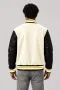 Missouri Tigers Off-White Wool & Black Leather Varsity Jacket